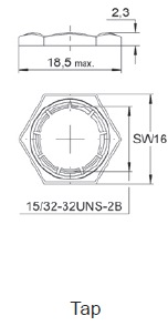 Nut Dimensions. 