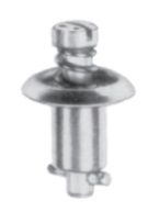 Camloc fastener slotted recess head